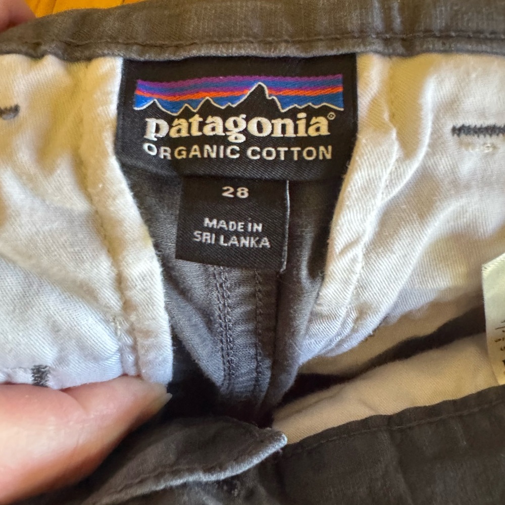Patagonia Men's Organic Cotton and Hemp lightweight all wear shorts